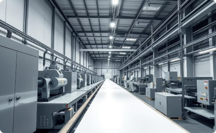 Termoplastik ekstrüzyon hattı ve sürekli üretim düzeni