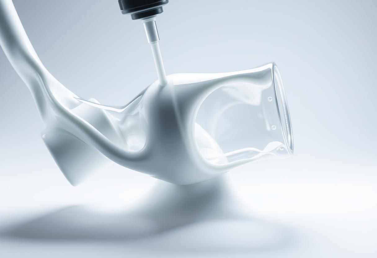 Şişirme kalıplama ile boş hacimli plastik form üretimi